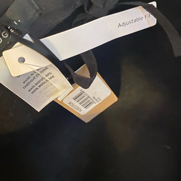 New Halogen black wool Floppy hat Adjustable fit - Picture 4 of 7